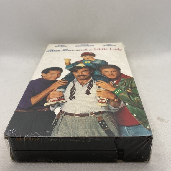 Three Men and a Little Lady VHS Sealed Tom Selleck Steve Guttenberg Ted Danson - Picture 6 of 9